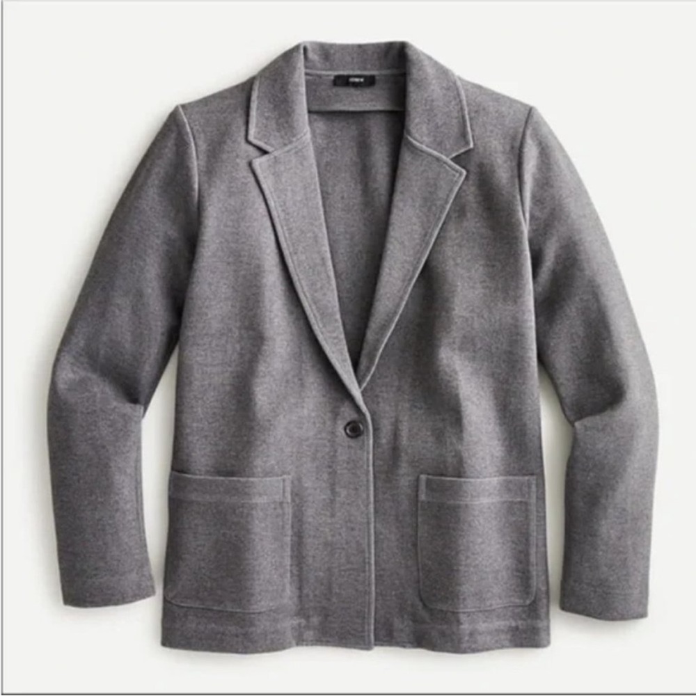 J Crew Knit Ponte Blazer